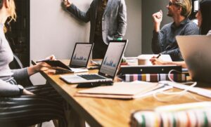 People in a meeting room